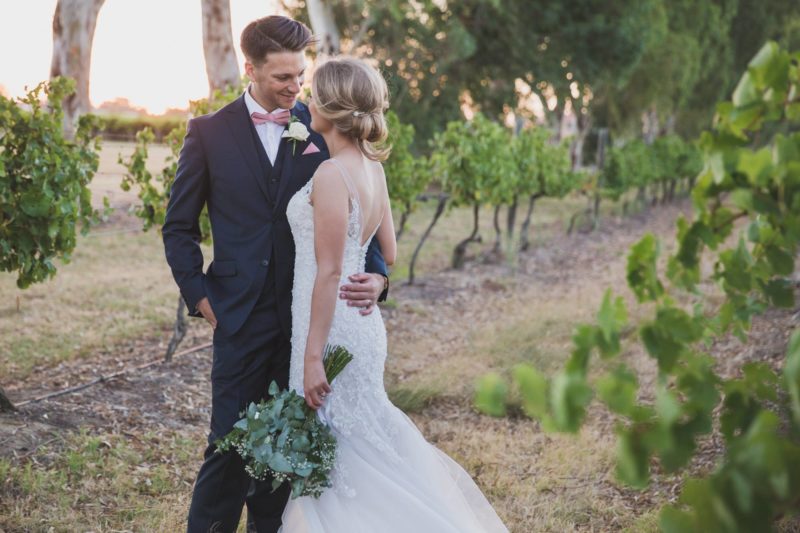 Wedding of Stephanie and JD at Sandalford Winery in Swan Valley