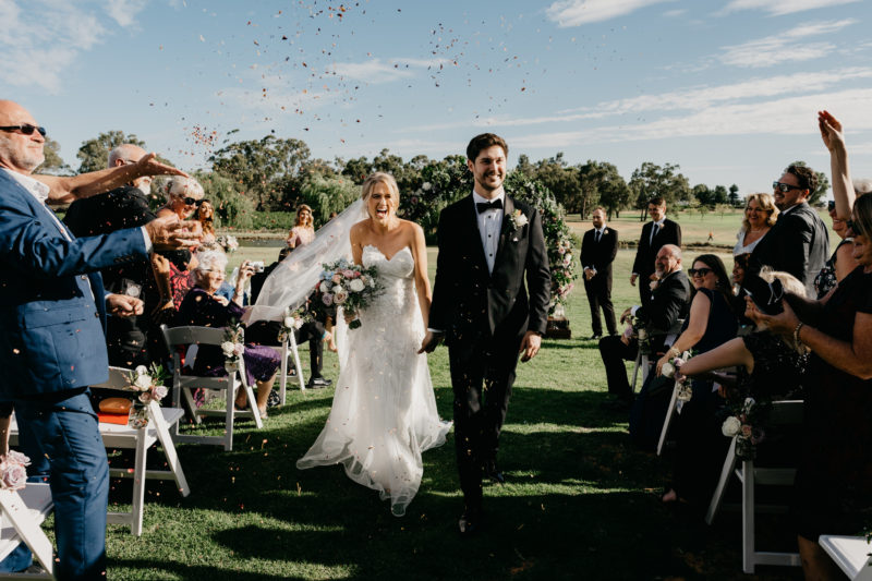 Josh and Amy's Wedding at Sandalford Winery - Photo: The Barefoot Photographer