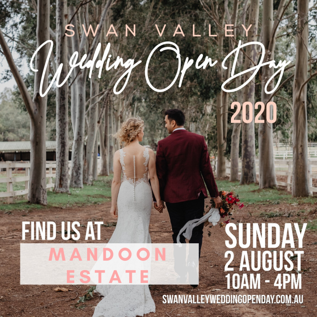 Live Music on Swan Valley Wedding Open Day at Mandoon Estate